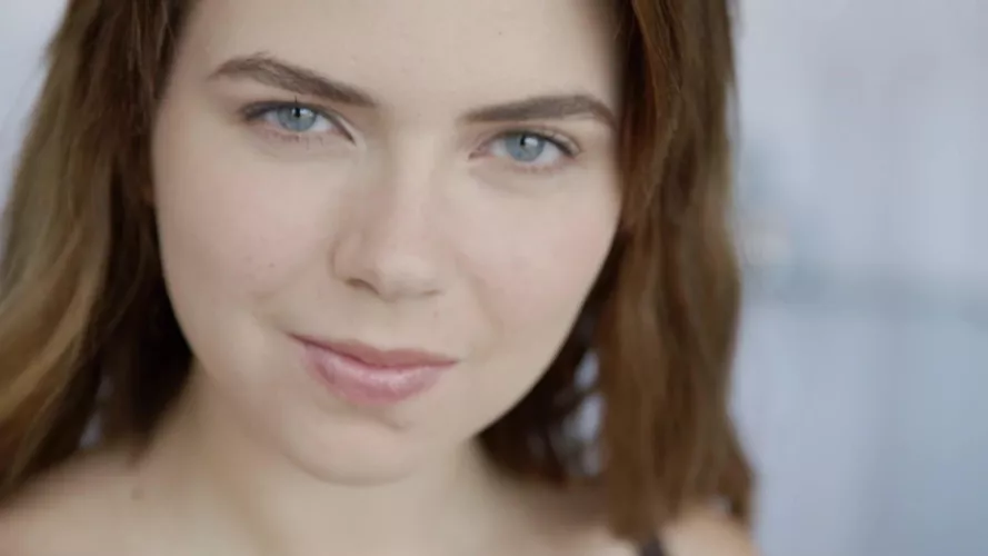 She has lovely eyes by SarasCaptions