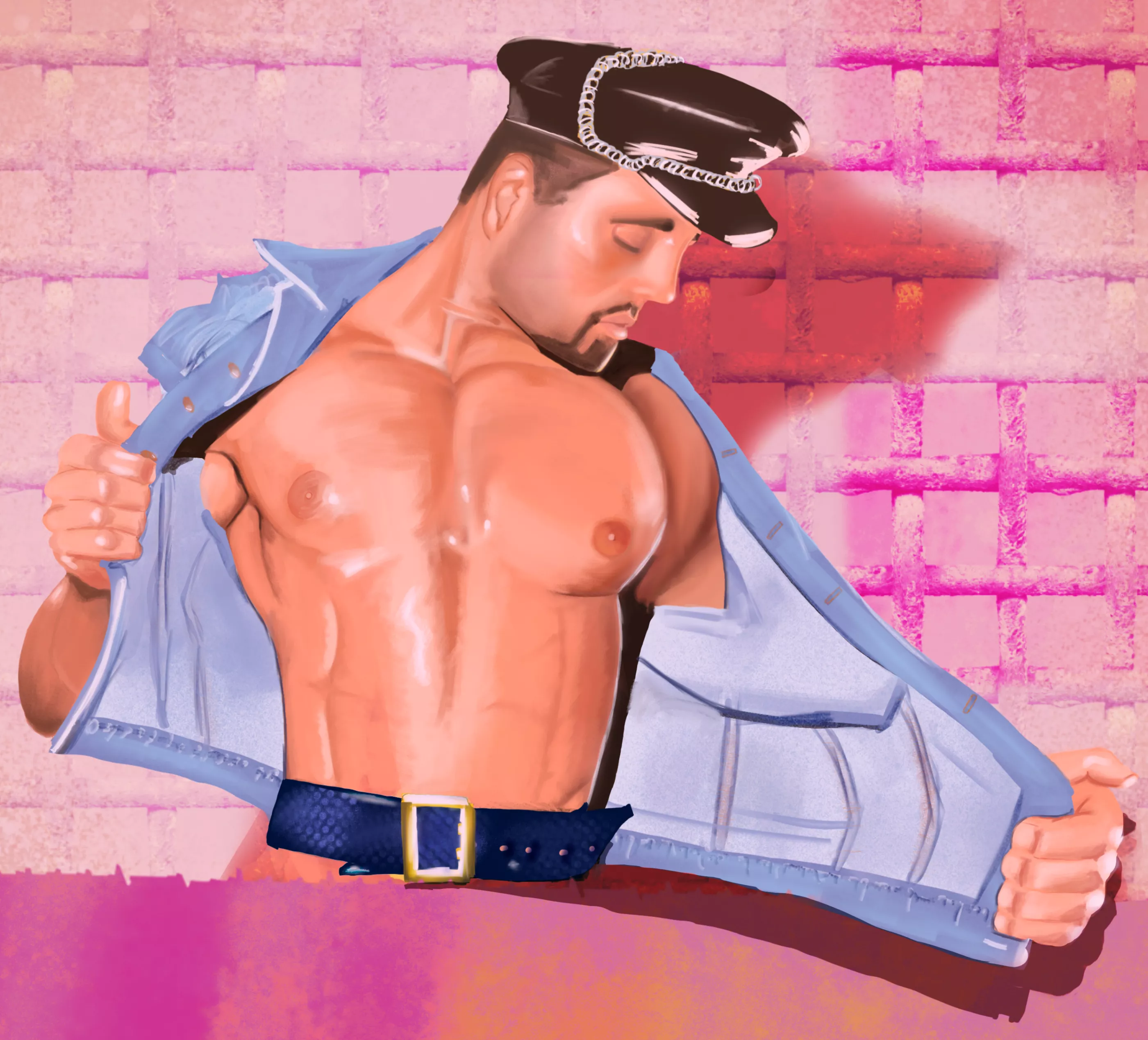 Topic: Biker (Art by me) posted by VeleKobas