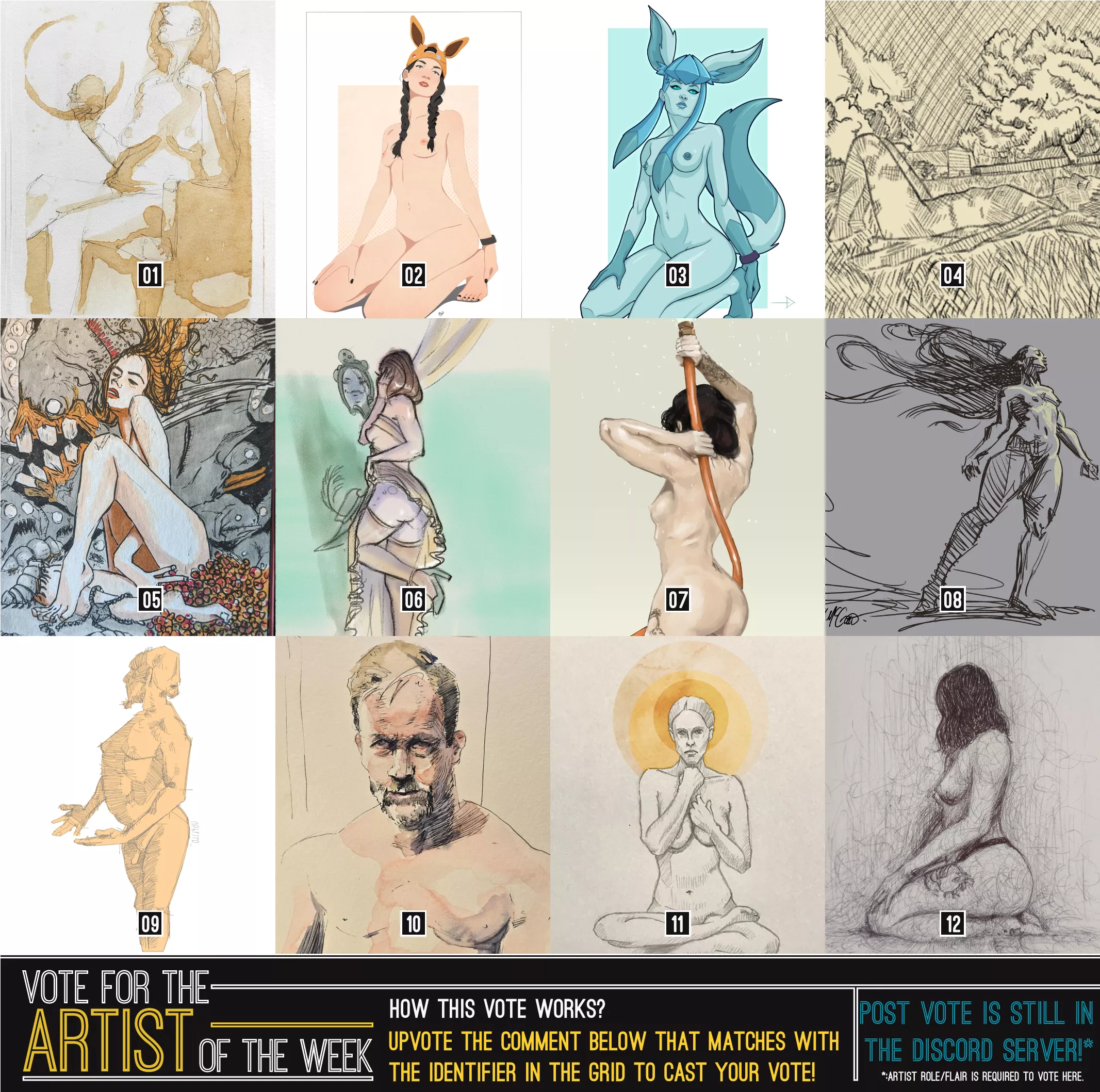 ¡¡Vote for the Artwork & Post of the week!!  posted by ffffff52_art