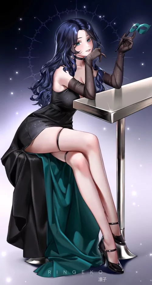 Glittered Dress [Artist's Original] by CheetahSperm18