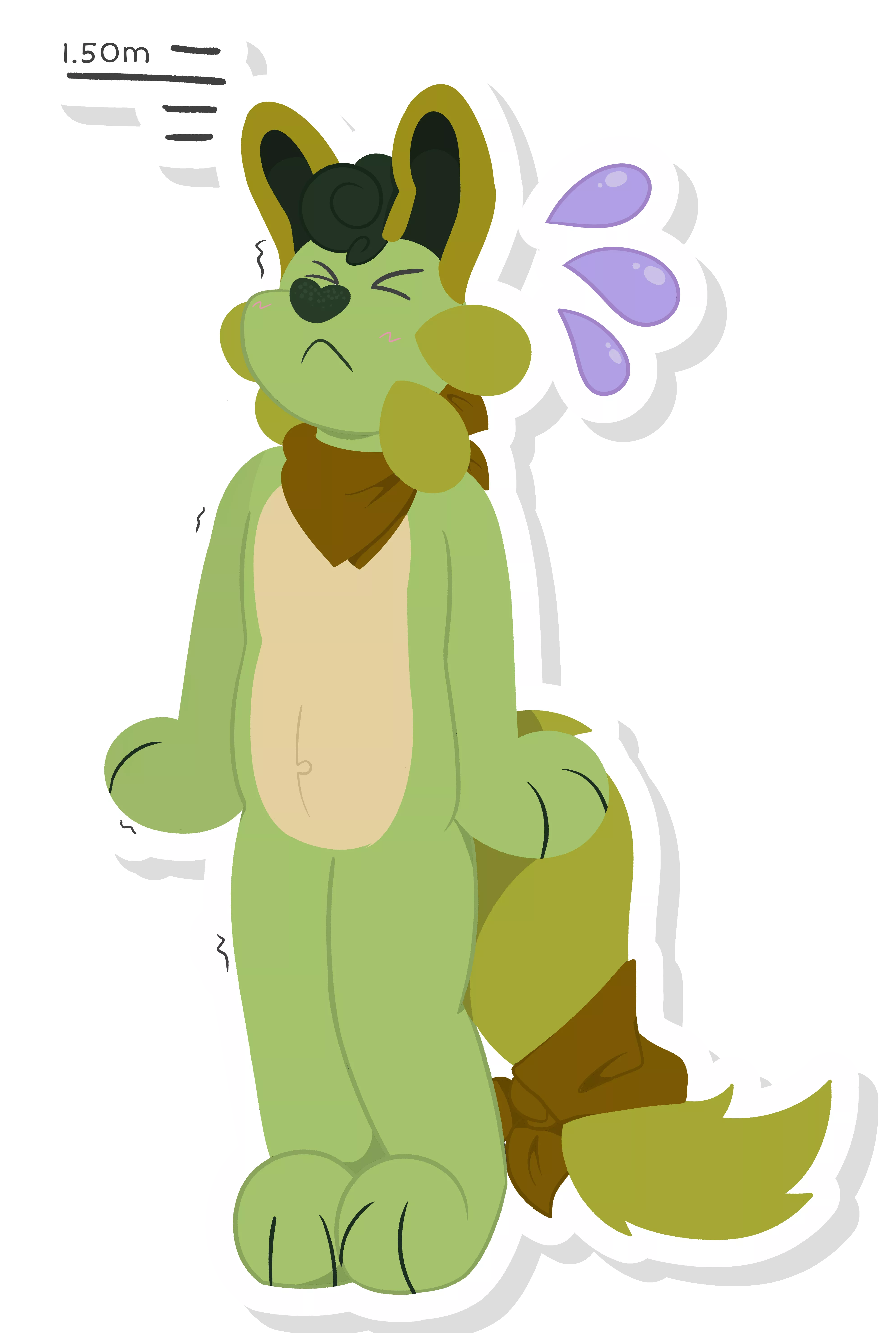 I'm not small ! I swear ! posted by CheapGriffy