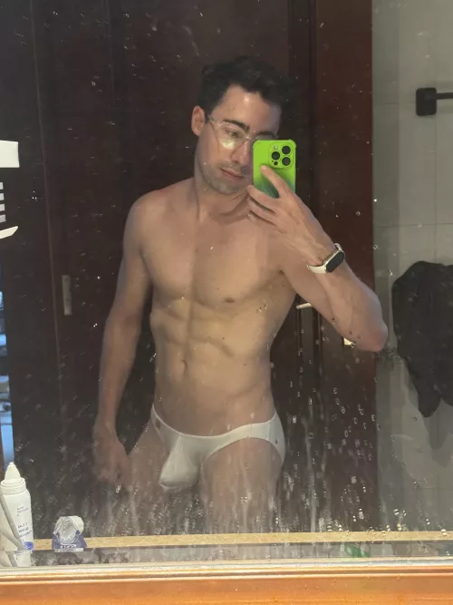 Just white briefs  by arthusandnico