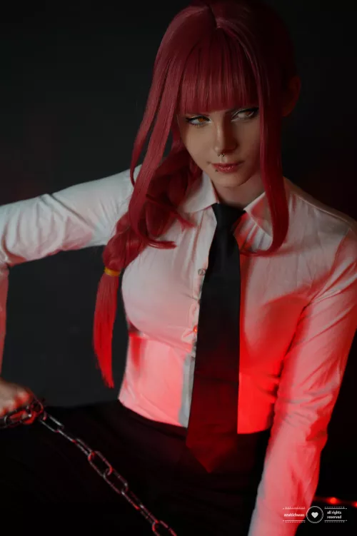 Makima Cosplay By Azukichwan (self) by youraltwaifu