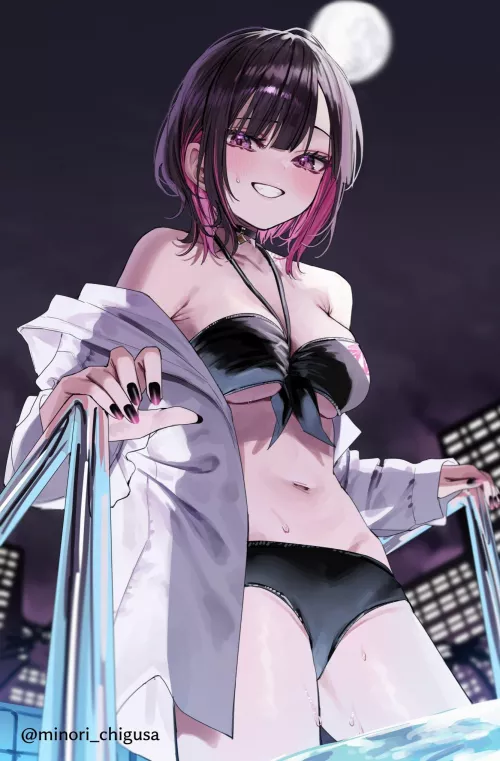 Midnight Swim by CheetahSperm18