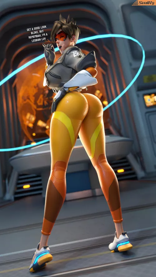 Tracer being sexy AF by Gabriel_pARiaTo17