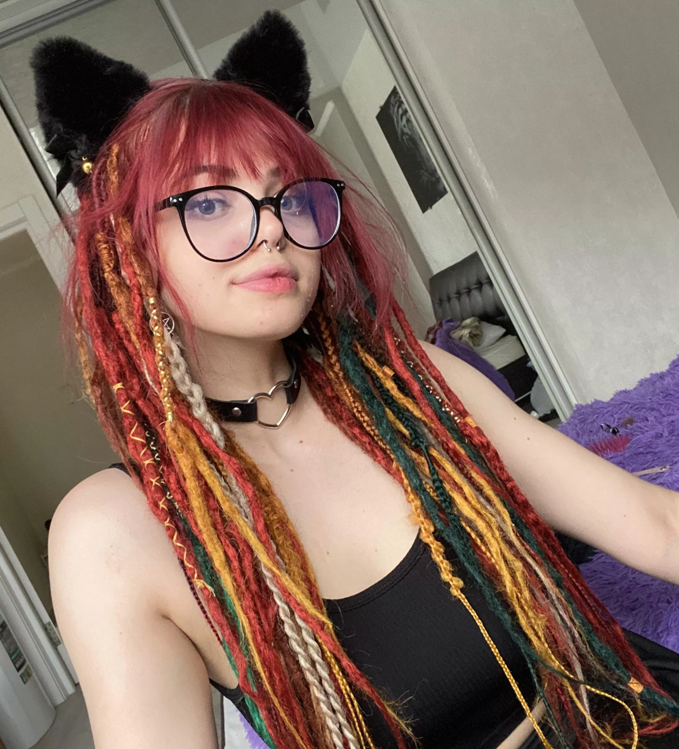 Am I still gorgeous with these cat ears posted by kokkaslice11