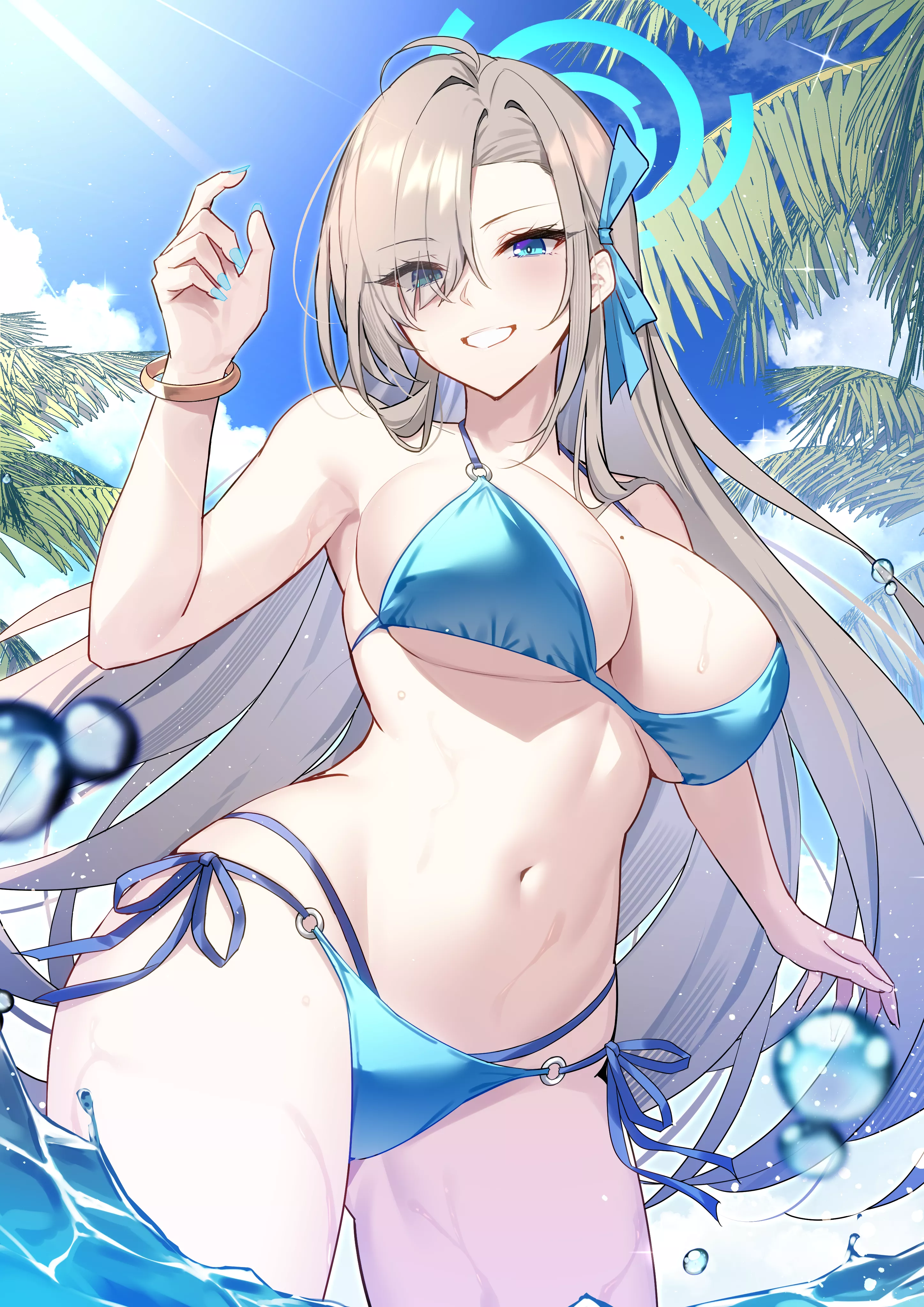 Beach Asuna [Blue Archive] posted by NovemIota