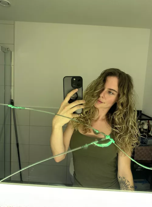 Clothed enough for you or the mirror  by XoticMedussaLove