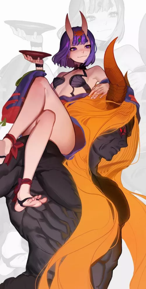 Having a servant is the best thing ever~ by KnotBunnny