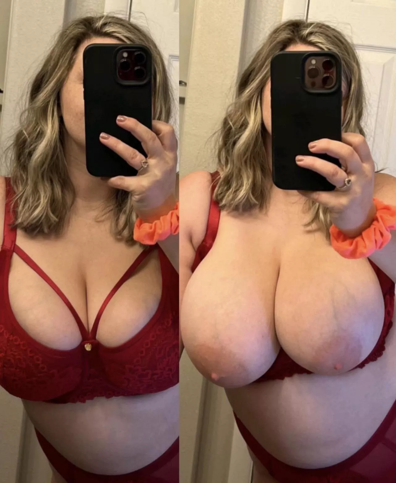 In and out of a 38G bra  posted by Watteverfloatsmytits