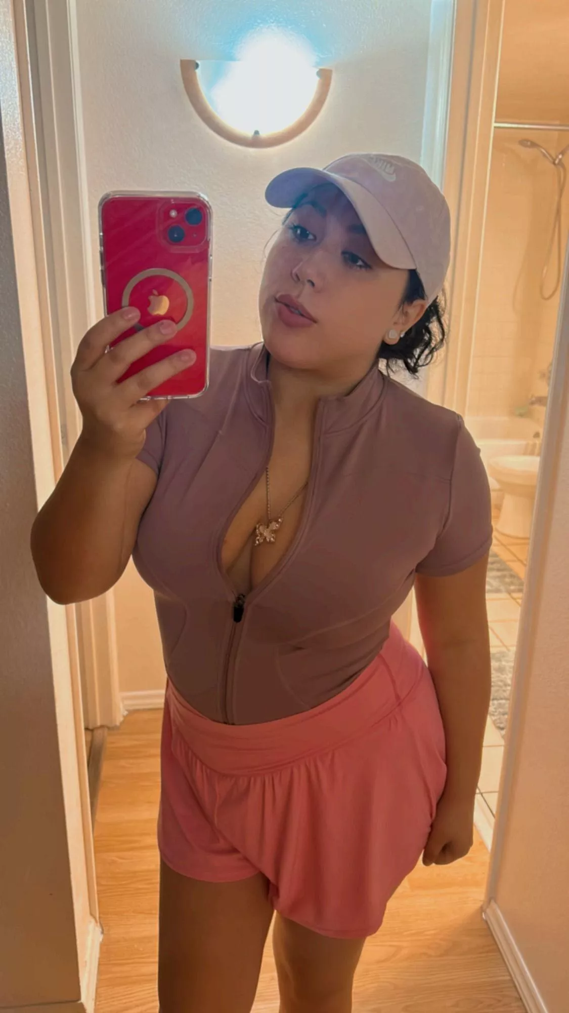 Let's see whats hiding underneath my clothes. posted by QueenAgathaa