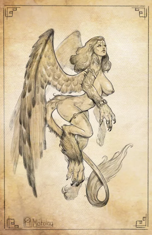 [OC] Gynosphynx  by Njarla