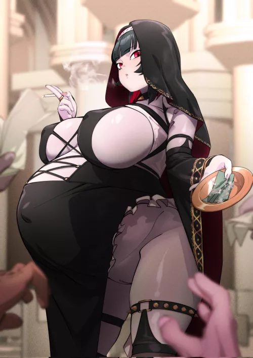 Wanna touch? Money first... by HeavyLancerthe8th