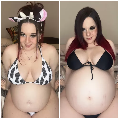 4 months vs 9 months - which do you prefer  by SierraNyx