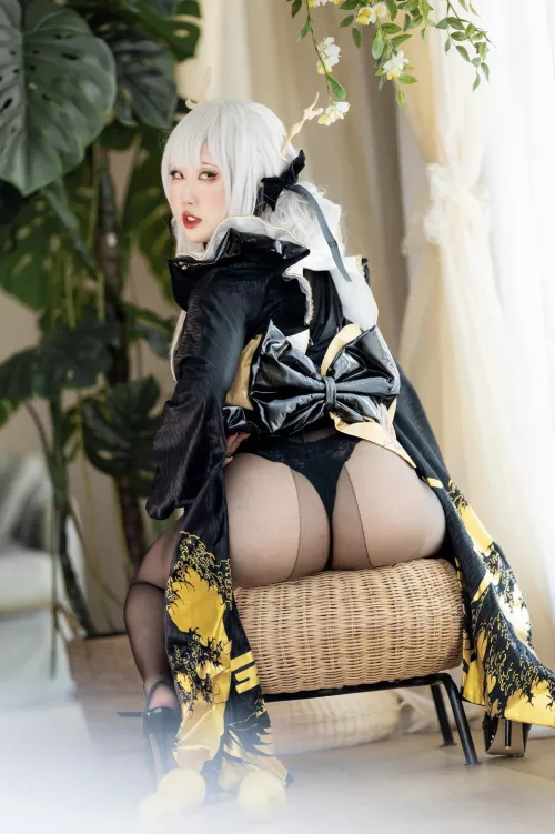 Blanc from NIKKE (self) by momoyuwu