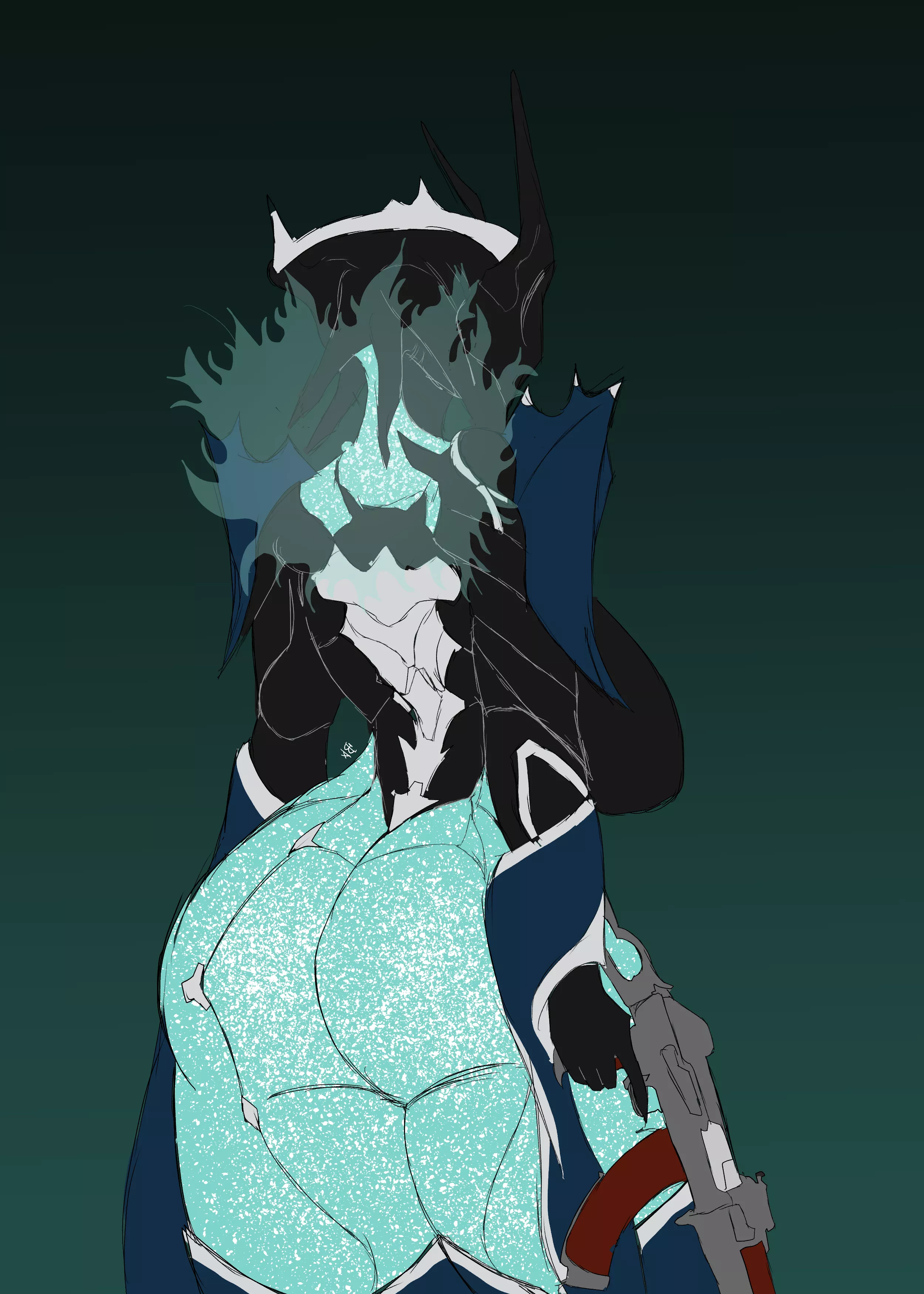 [Ember] Shiny (Bass Kitty) posted by BombasticKitty