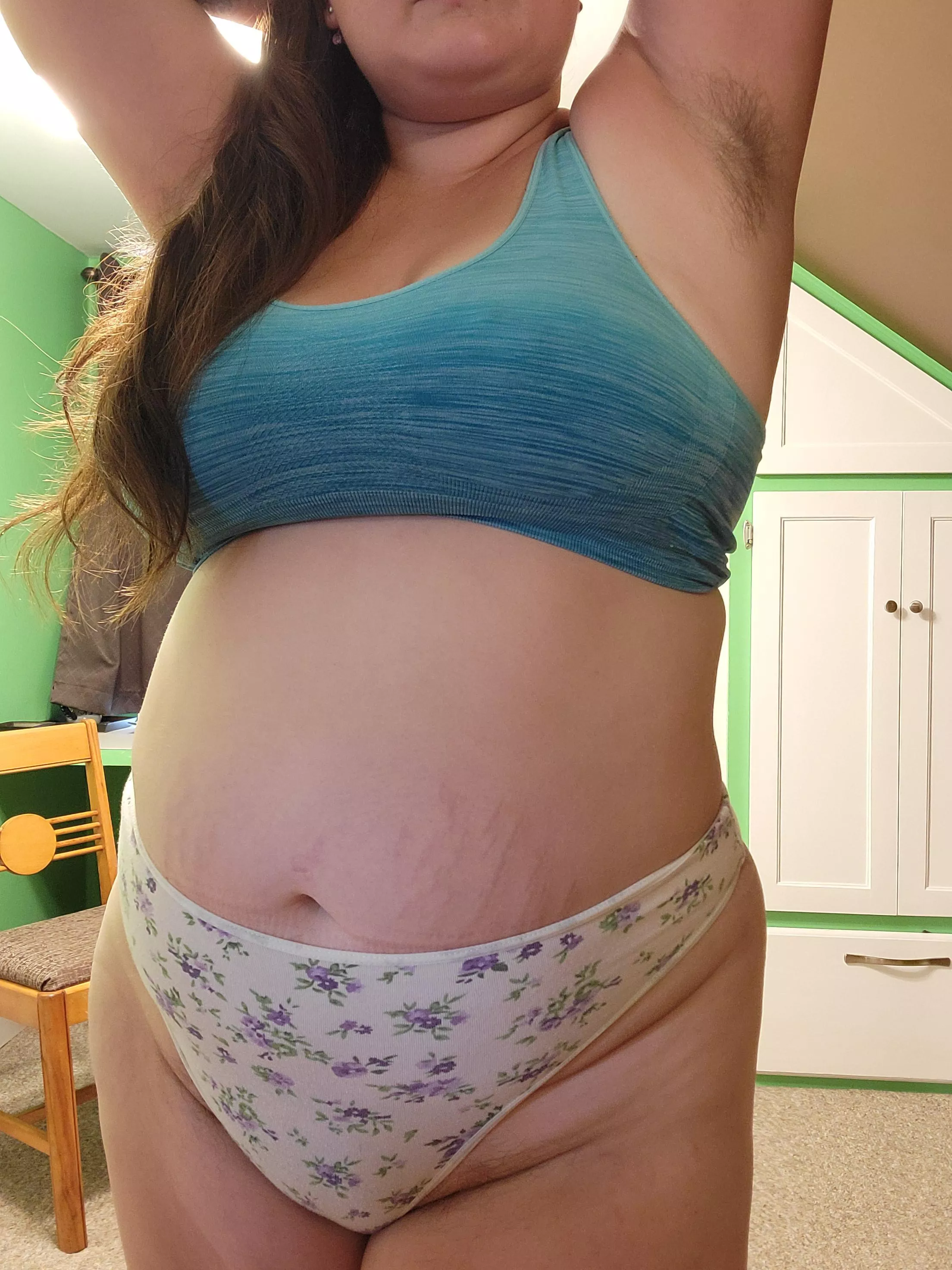 hairy all over, but you'll have to use your imagination for the other places  posted by ZoraMaySilver