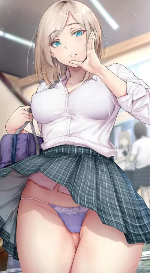 Hentai upskirt  by jhon3636363