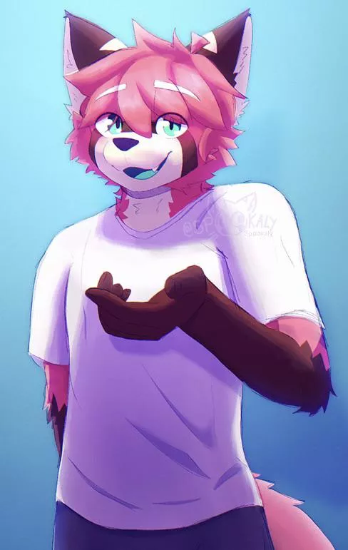 Holdin out a paw posted by Spookaly