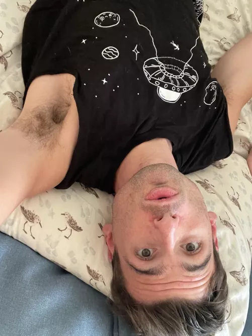 Morning armpit exposed  by WorriedApartment1608