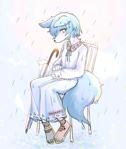 My sona is just an old sad wet dog by seamaury