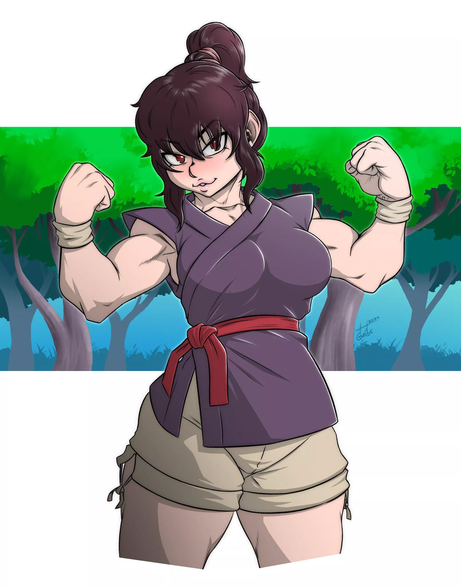 Okoi from Basilisk [@GaGe_199X] posted by TheTMoneyMan