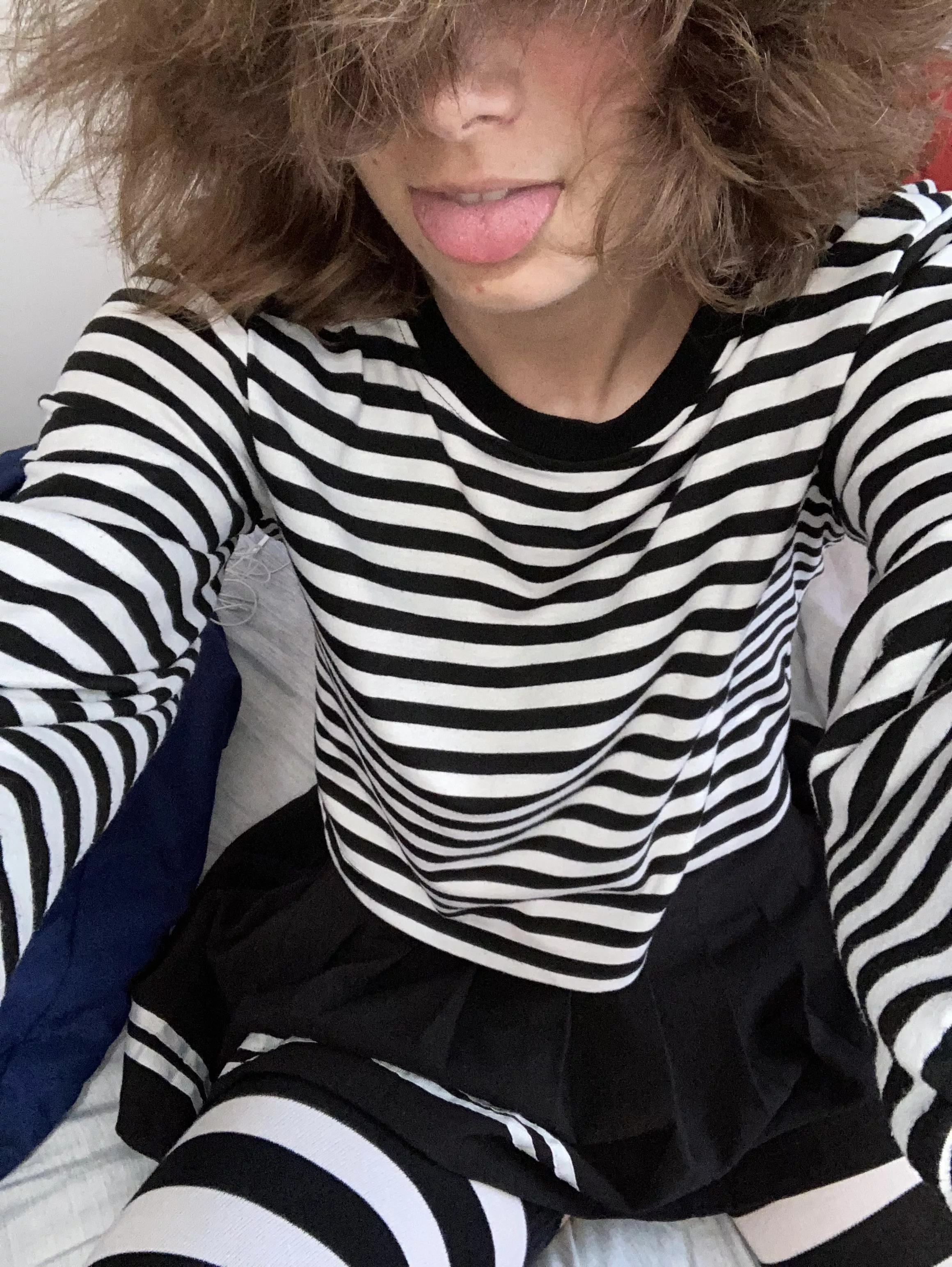 opinions on my outfit? (i’m a trans fem nonbinary person but i like to think i’m a femboy)  posted by not-NoodleX3