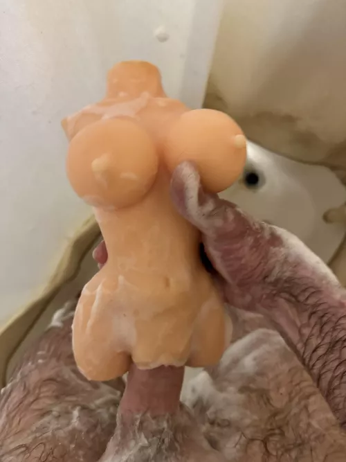 Spending some quality time in the shower with my favorite girl.  by HugoPaoley