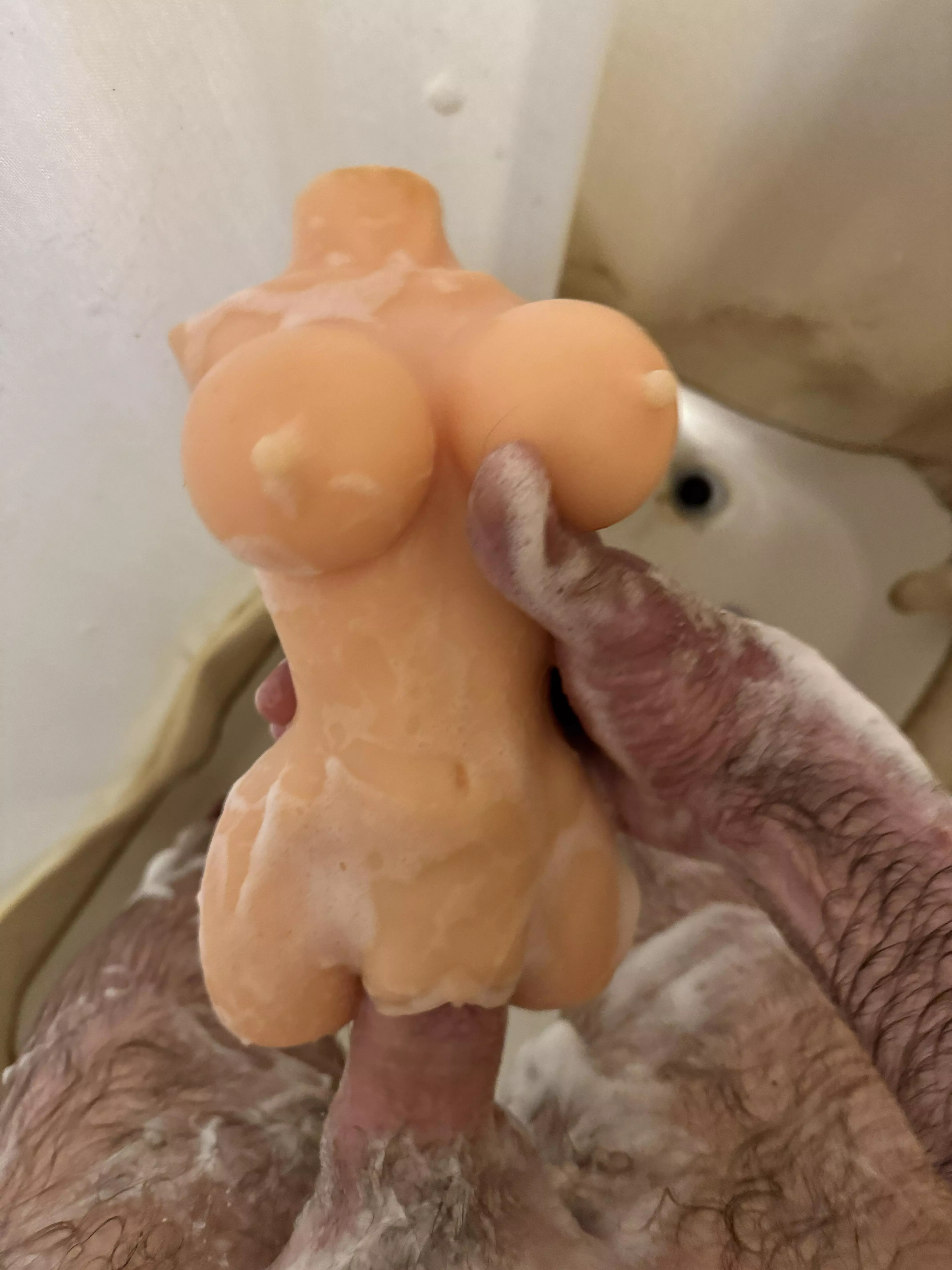 Spending some quality time in the shower with my favorite girl.  posted by HugoPaoley