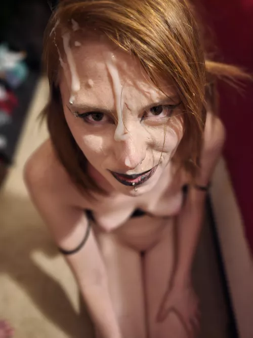 Teen gf gets 2 loads from me and a stranger we met online. There's nothing sexier than a pretty face covered in cum with the help of a stranger we met online. Seeing somebody else cum on my girlfriend's face probably caused me to shoot the biggest load by XxPumpkin_KingxX