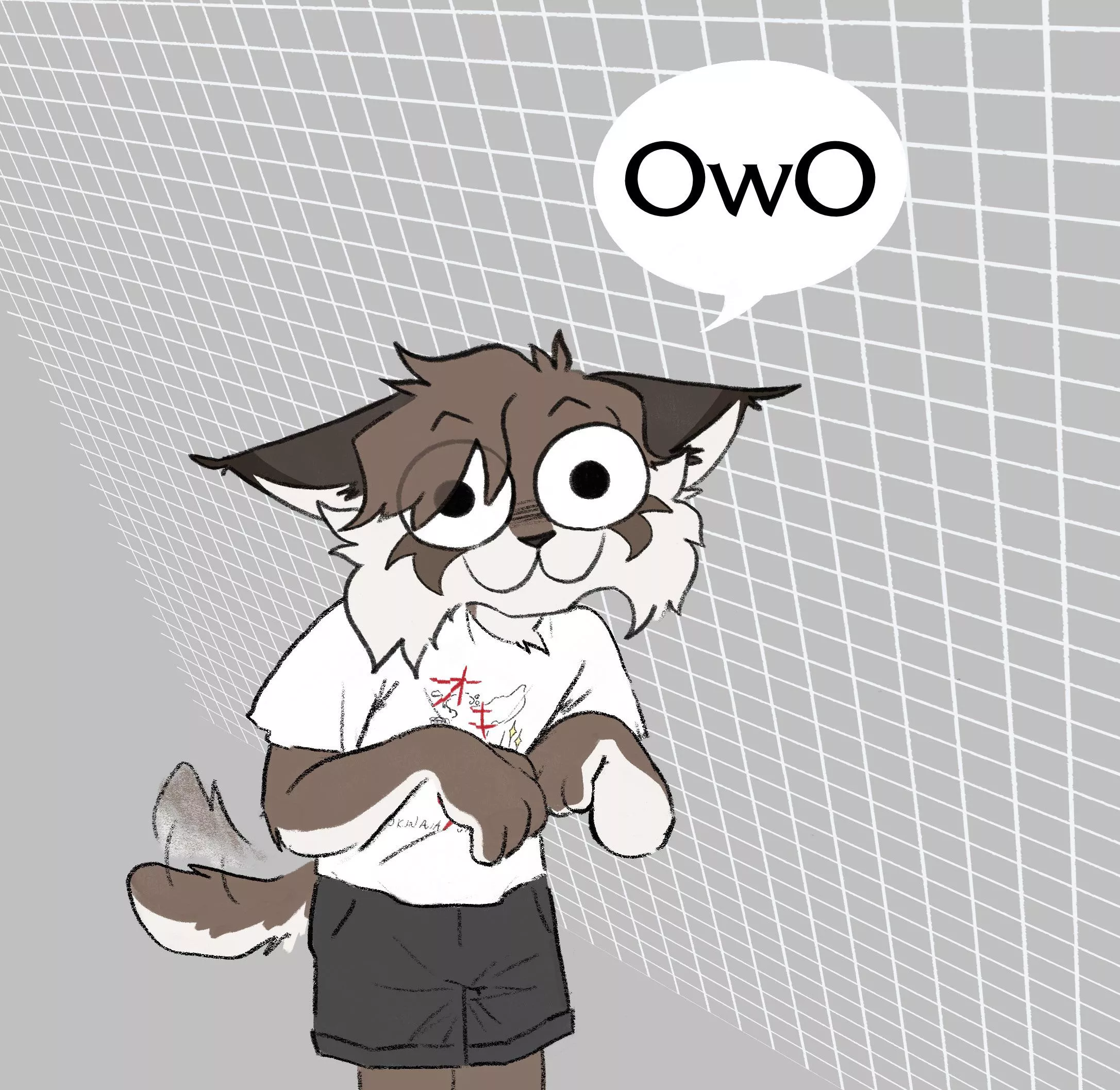 What makes you OwO? (Art by me) posted by Kedicat