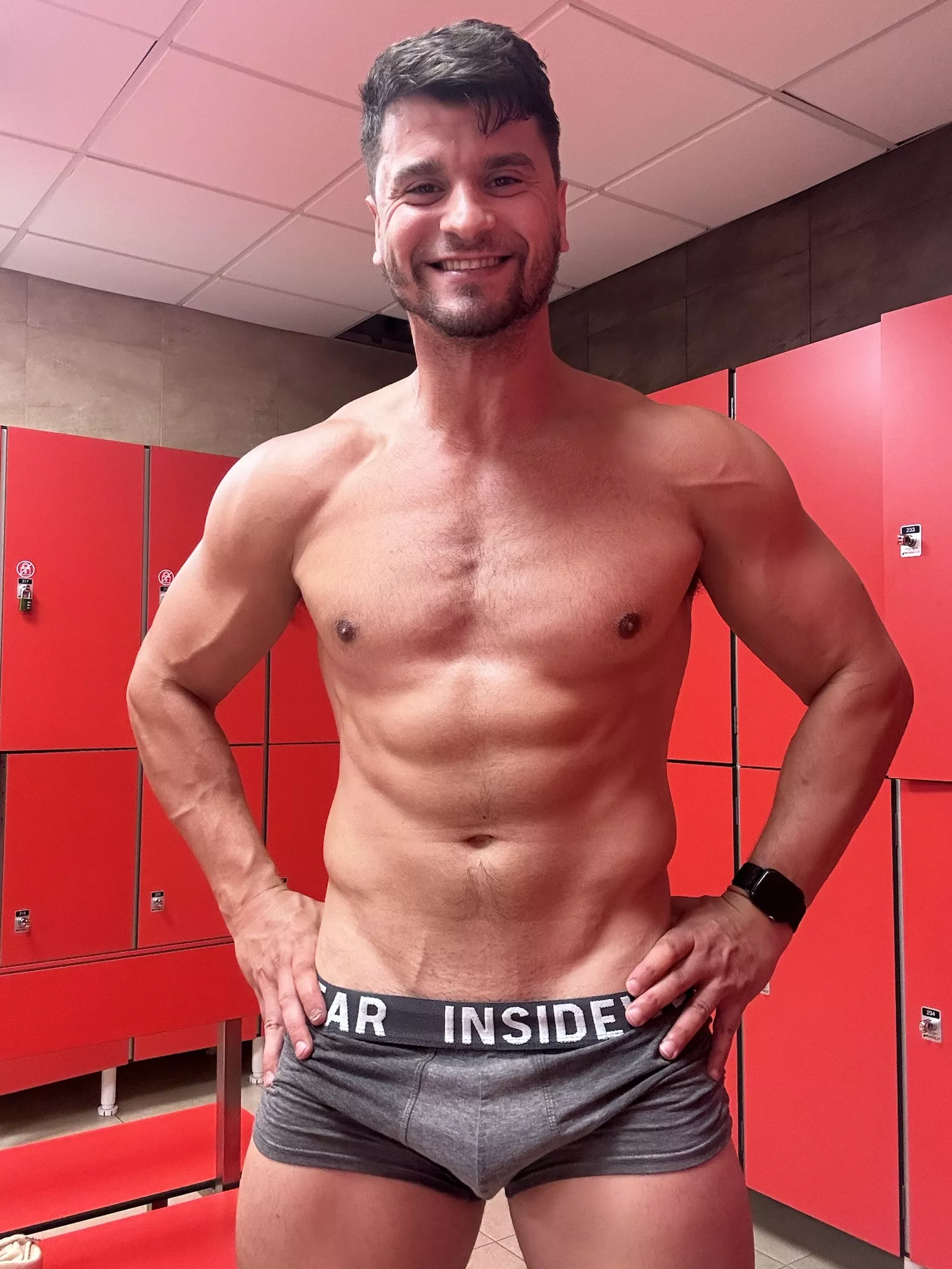 Would you like take off them in the locker room and suck my dick? posted by realisiwak