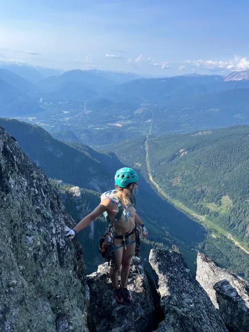 Climbing mountains naked by spicyforestnymph