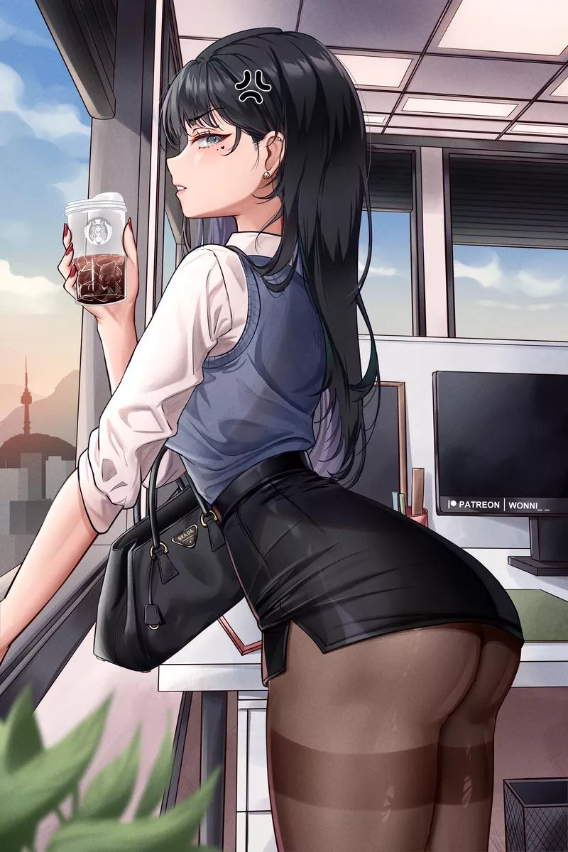 Coffee Break [Original] posted by A_MASSIVE_PERVERT