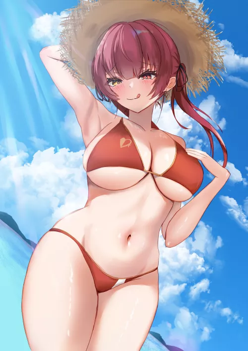 Happy Birthday Marine (sohachi) [Hololive] by elegantloveglimmer