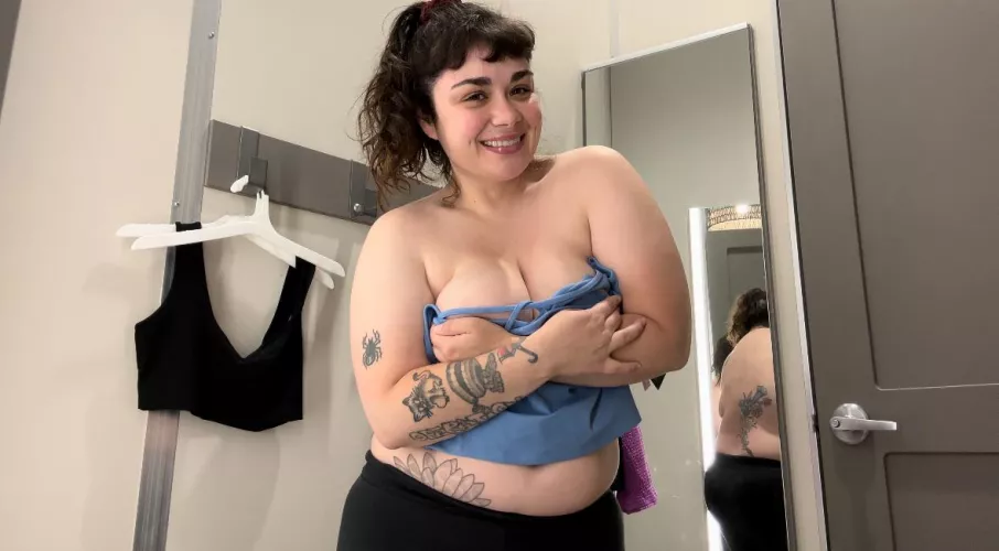 Have you had a fitting room quickie before? by BigSlutTinyToes