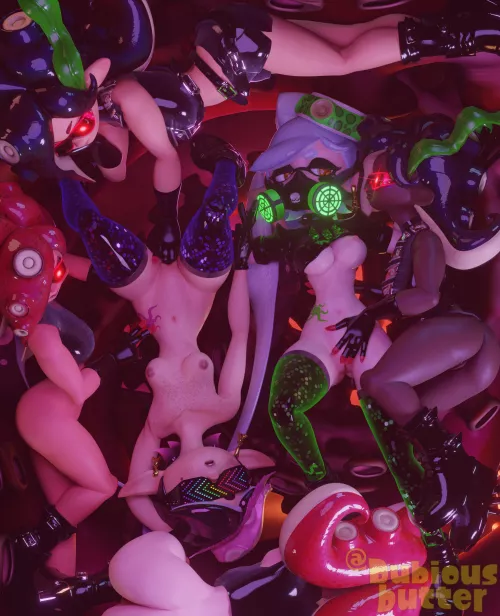 In the depths of Octo Canyon (Dubiousbutter) by 3inchBanana