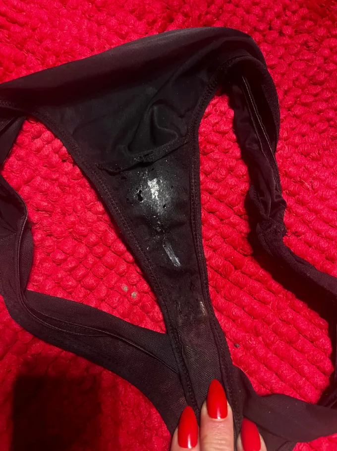 In the morning, I couldn't stop rubbing my knickers, which left me soaking wet. posted by Lazy-Calligrapher794