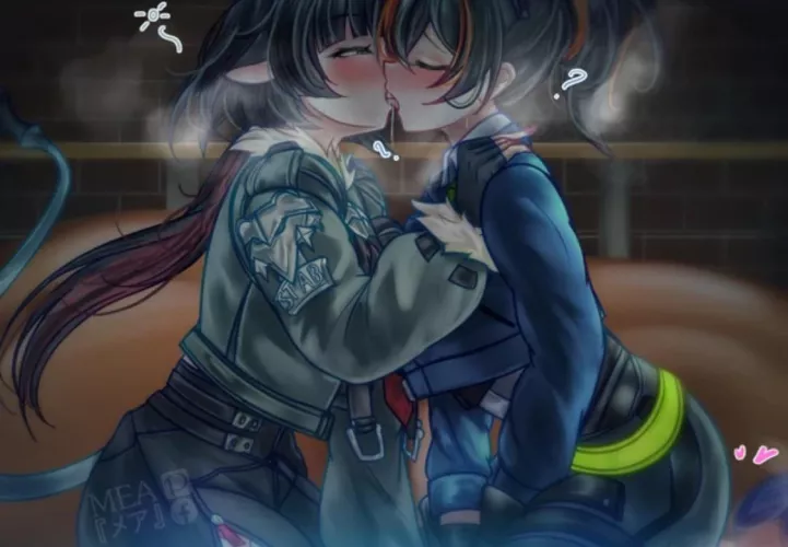 Jane Doe and Zhu Yuan in their free time [ Zenless Zone Zero] by Therealninermac