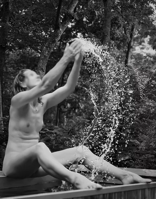 Playing with the water by msnovarider