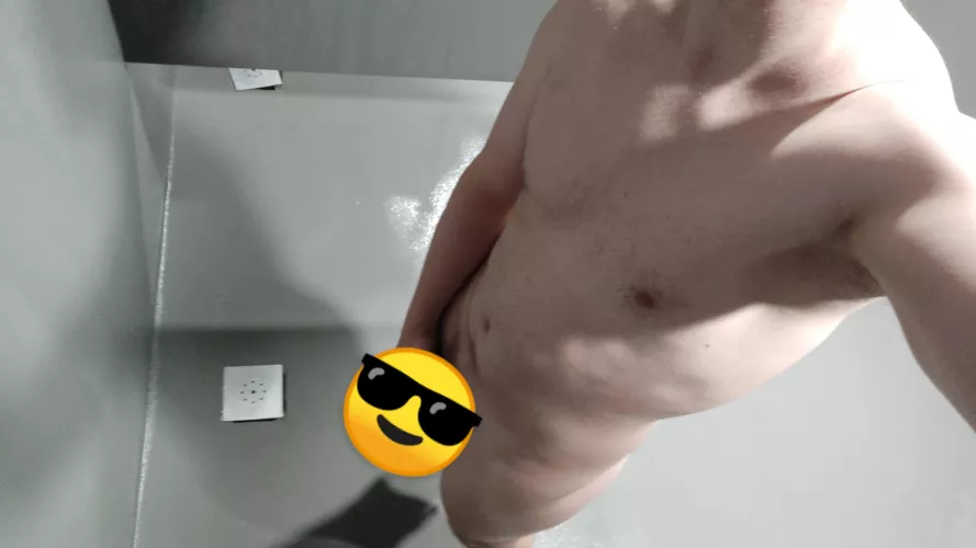 Quick pic in the gym showers  by Imaginary_Potatoes