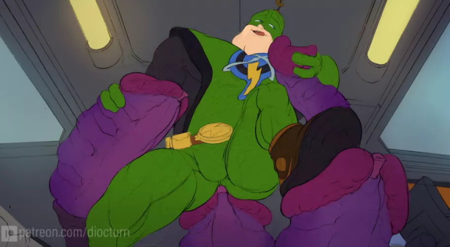 Qwark about to get fucked by some ID tentancle monster for plot related reasons ofc (artist diocturn) by Diocturn