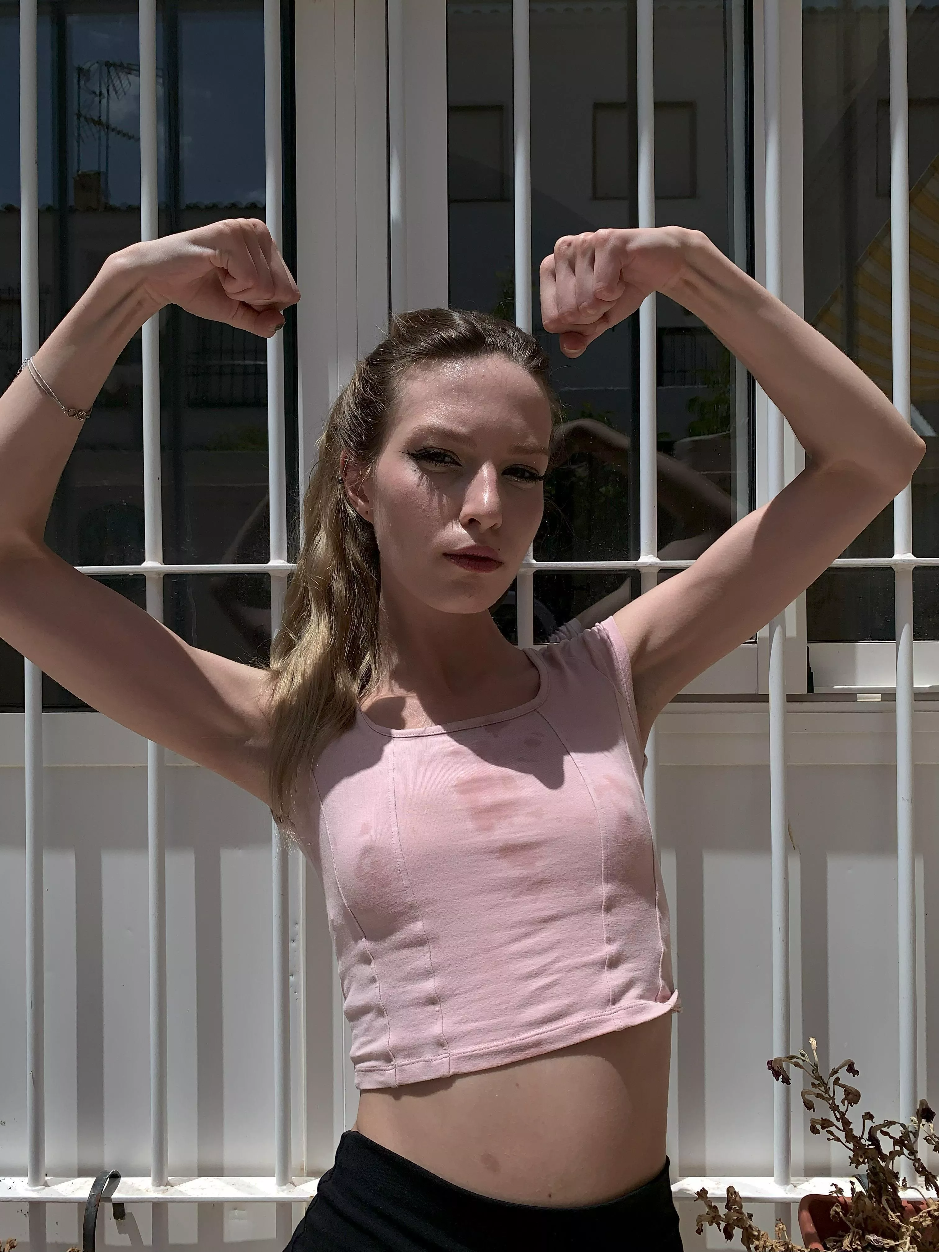 They're a little sweaty, hope you don't mind posted by AgathaMiss