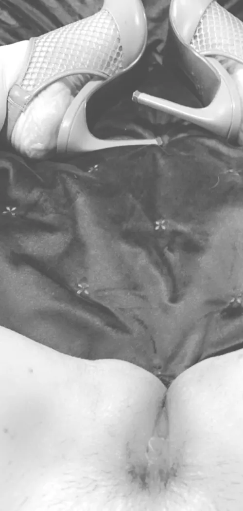 Tried the new heels on, you think he will get the hint to come christen them ?…. by welshcouple117