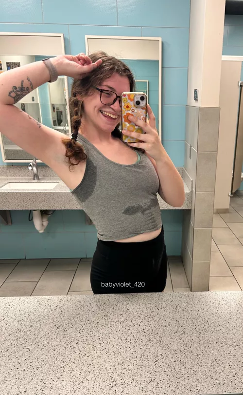 another HOT gym day 🥵 by 420baby_violet