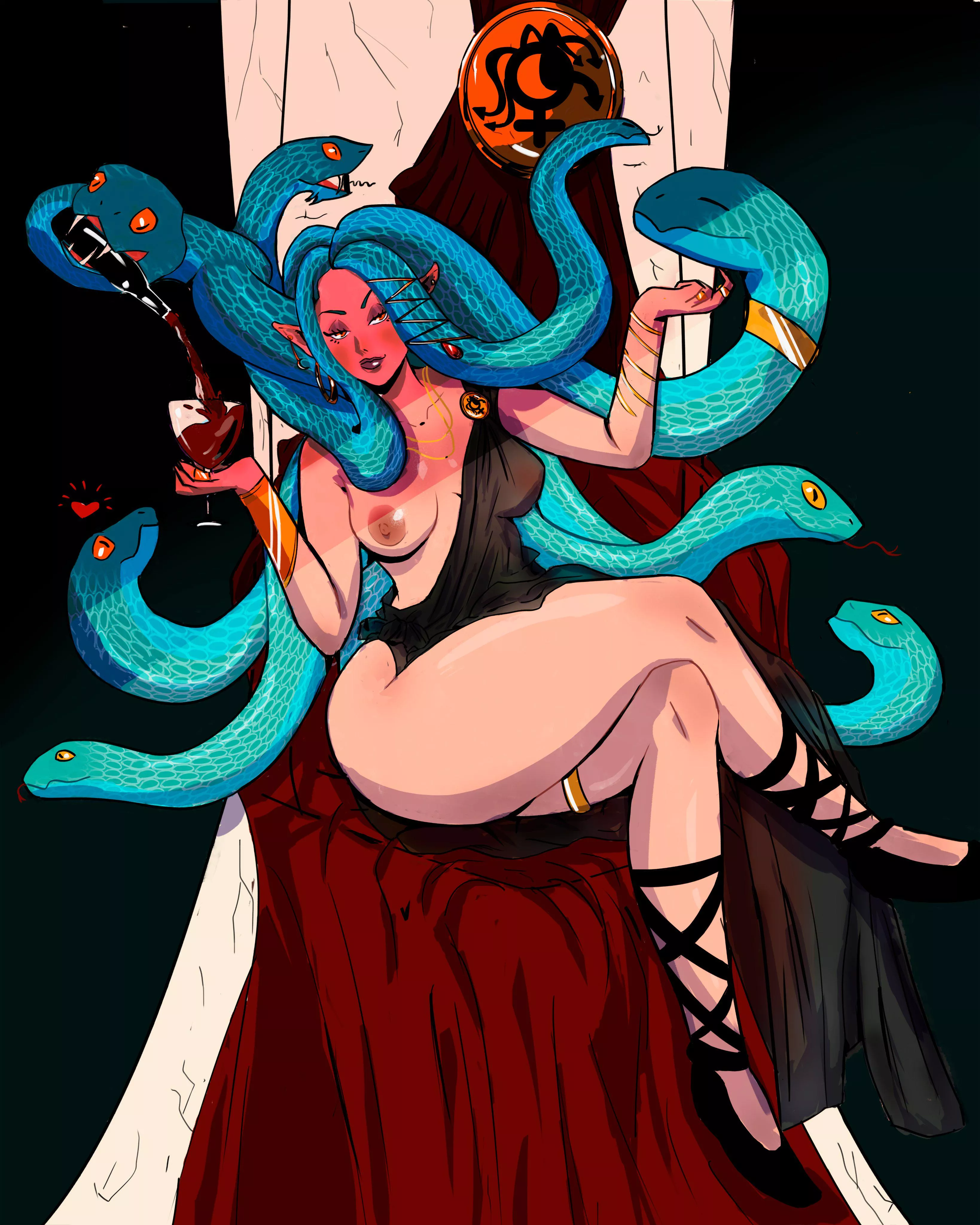 Care for a glass? (Mai_Arti) posted by x-LeananSidhe-x