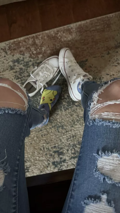 Chucks and nerdy socks  by nicoles_panties