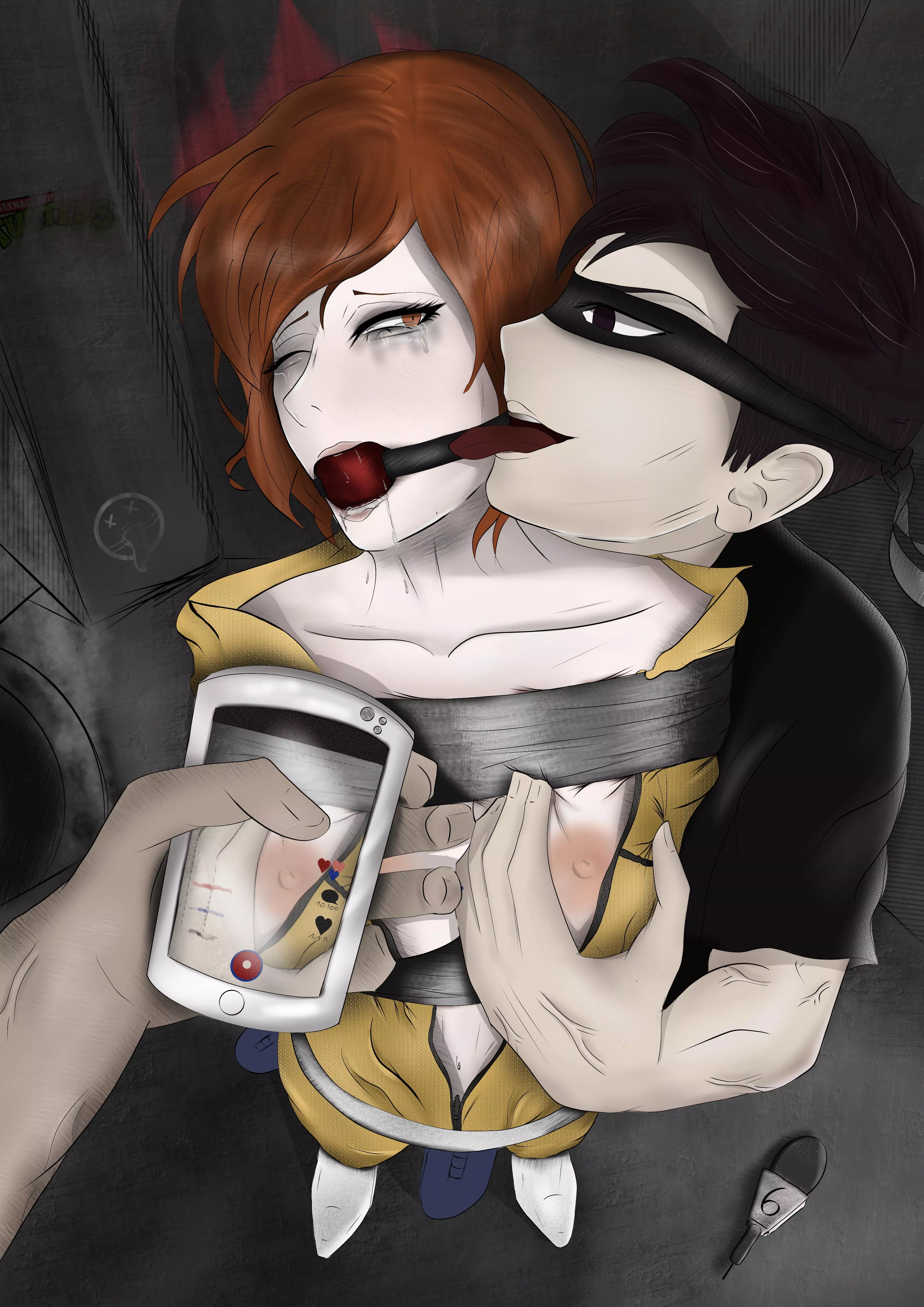 Foot clan‘s famous victim (drawn by me)  posted by SchmendrikSchmand