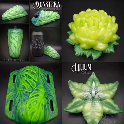 Grinders! We have four different types and over 100 colours to choose from! by Faux-Phallus