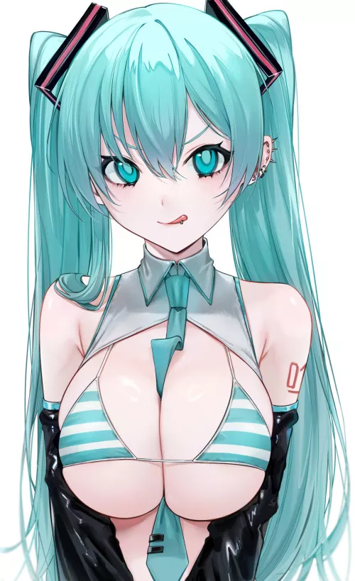 Hatsune Miku [Vocaloid] by xSaviour_N